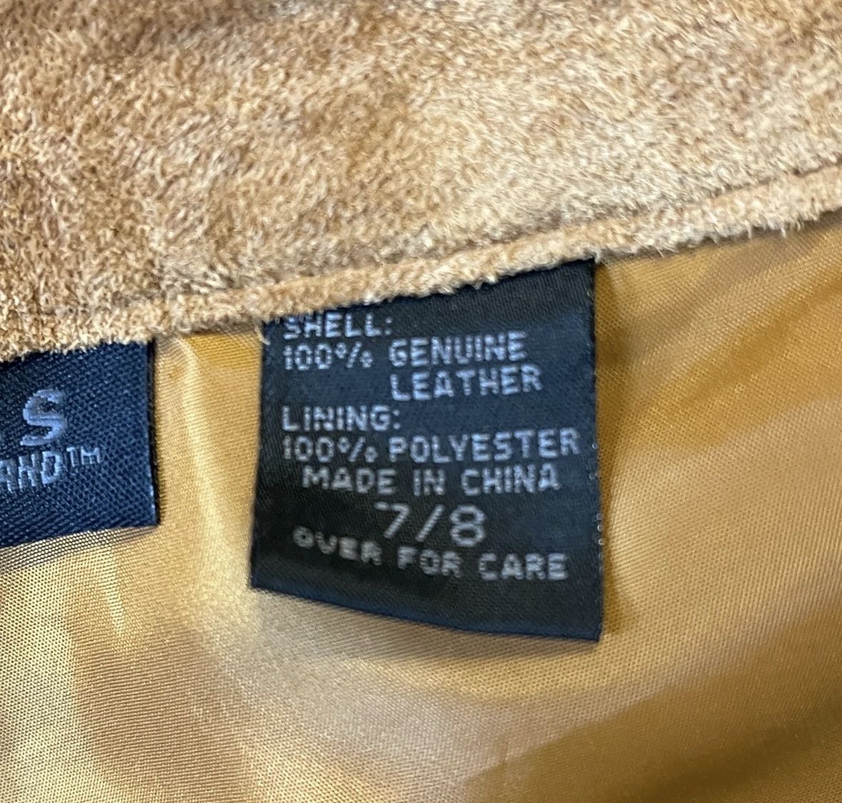 Hosen: Wildleder suede Hose braun Vintage Express – Gebraucht aus Winkel von Zimtguetzli 5