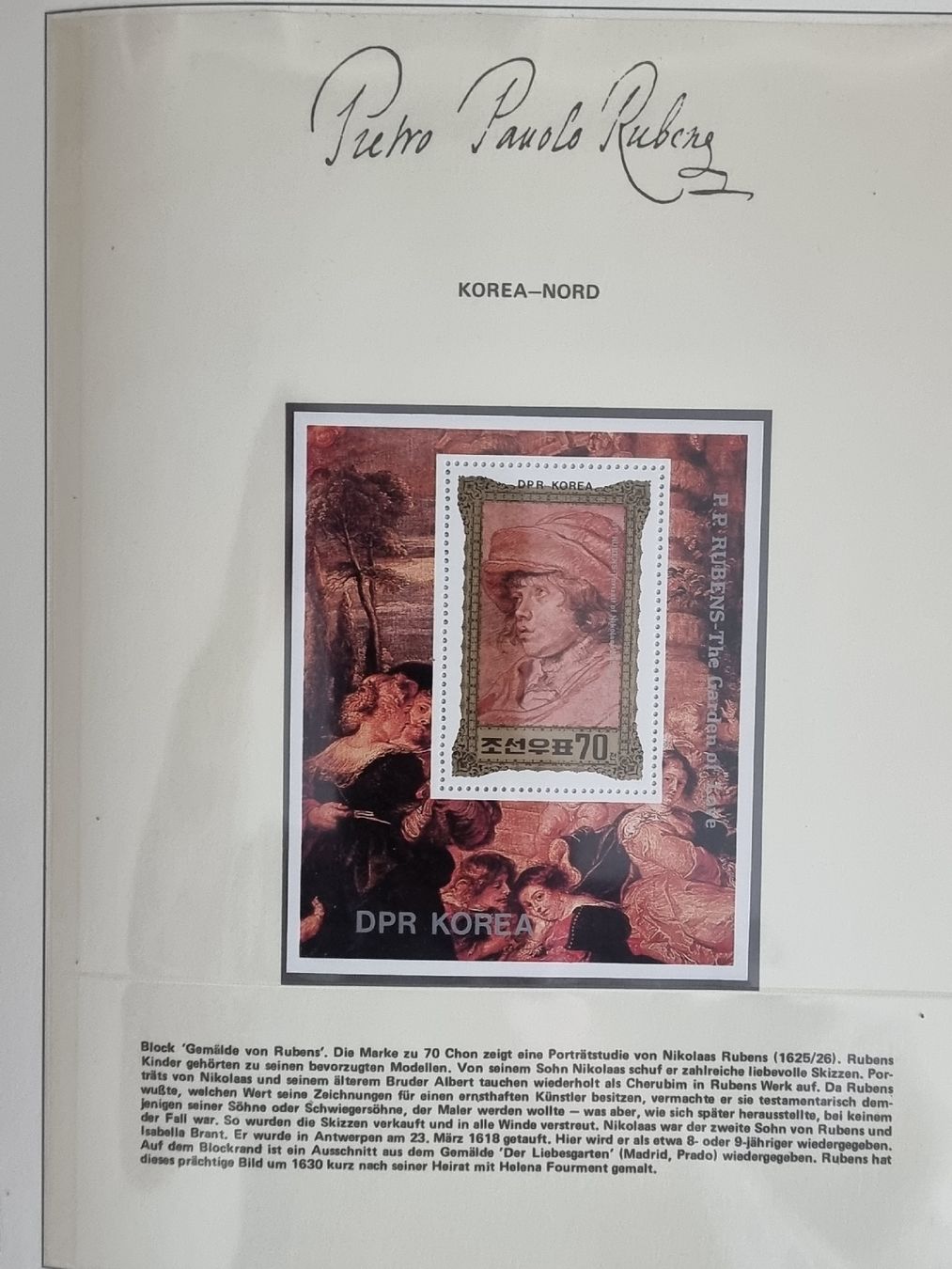 Album: Rubens Briefmarken Sammlung Band 1 & 2,  – Usato da Winikon venduto da raynick 4