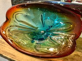 MURANO VINTAGE BUNTE SCHALE AUS 70-ER, WUNDERSCHÖN