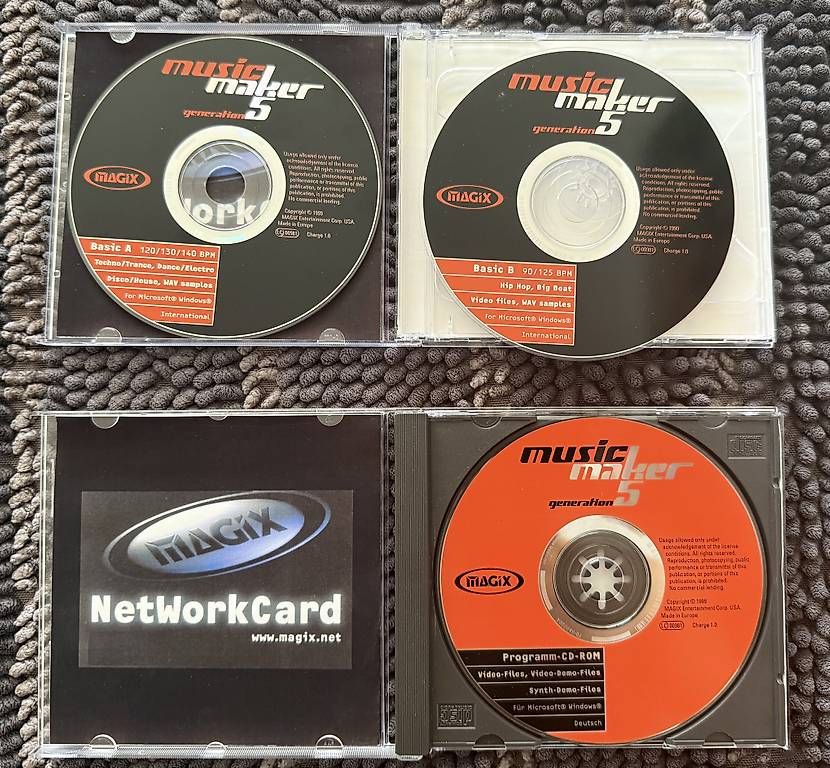CDs: Magix Music Maker Generation 5 + Soundpool – Gebraucht aus Zofingen von Kolega01