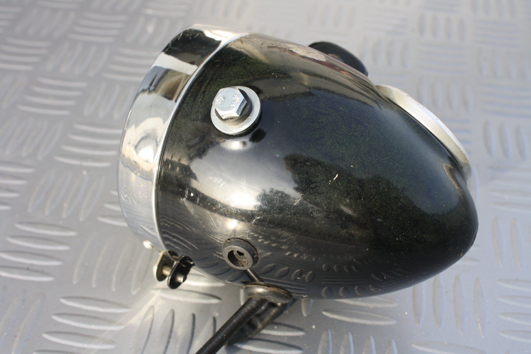 Sachs Ciclomotori: Original ZKW Mofa Scheinwerfer Eierlampe Tacho Puch Sachs – Usato da Egnach venduto da Cintegral 2