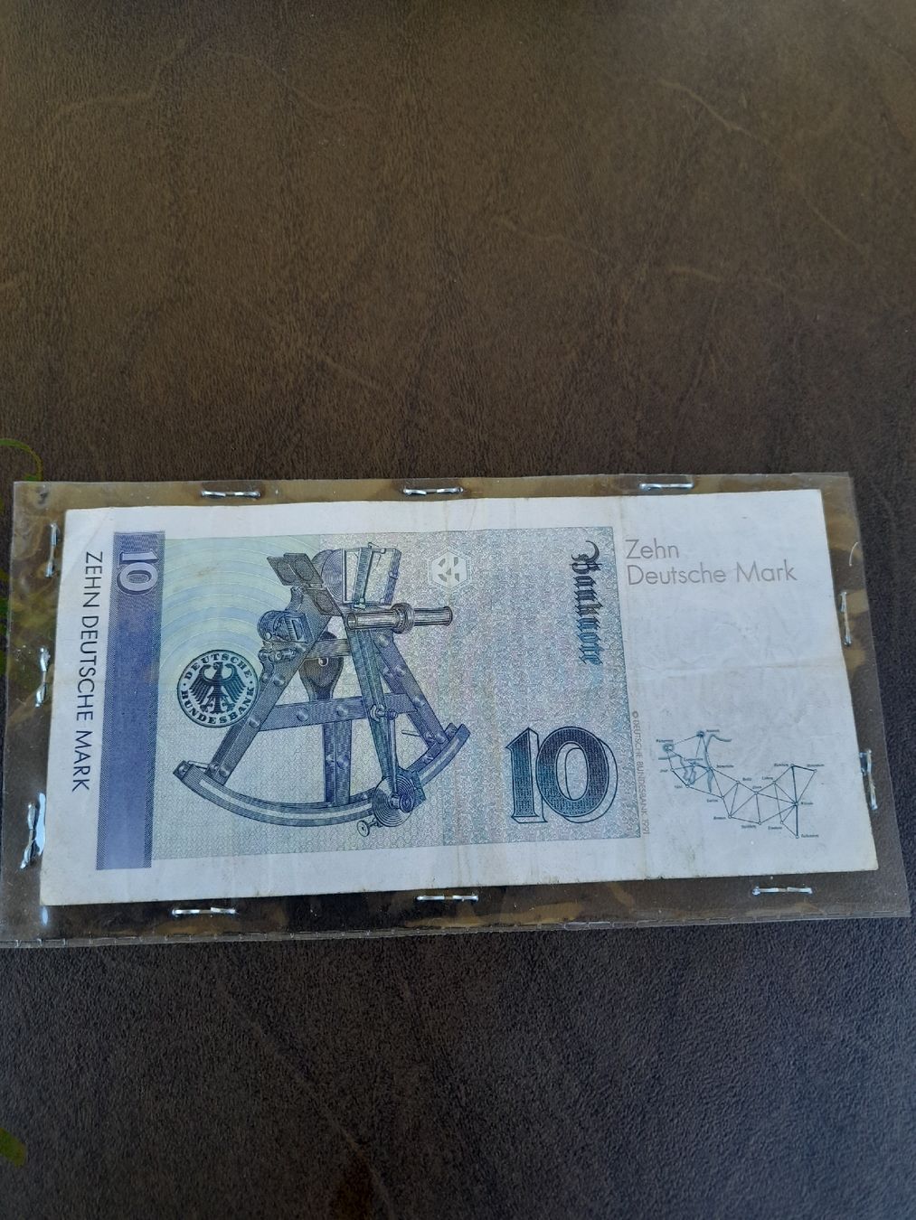 Banknoten: 10 Deutsche Mark 1991 – Gebraucht aus Basel von Basel_20 1