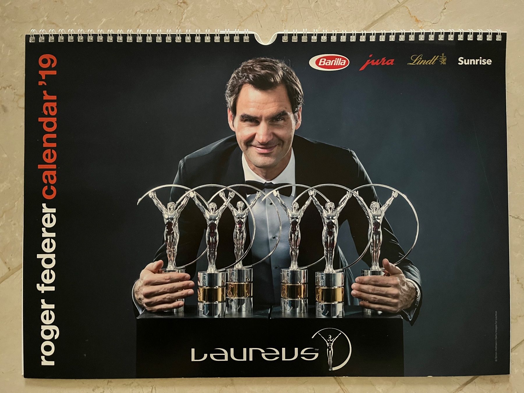 Calendari: Kalender Roger Federer 2020 – Usato da Jona venduto da simsa02