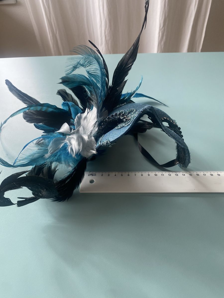 Protezione per viso e udito: Maske, Hand gearbeitet – Nuovo (secondo la descrizione) da Zürich venduto da echt01 4