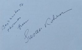 Susan Kohner (1936) Schauspielerin - Autogramm