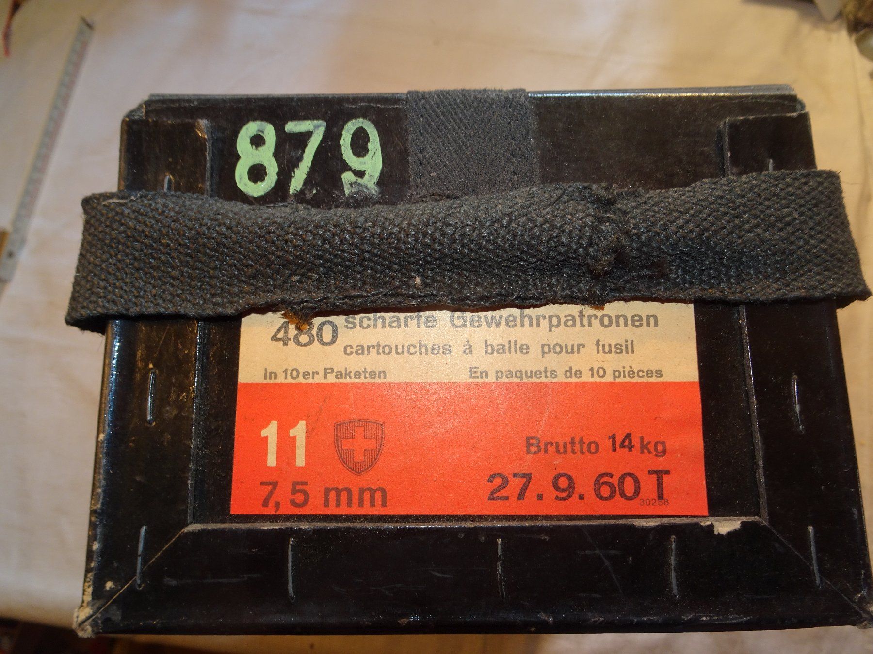 Attrezzatura & Pezzi di ricambio: Munitionskiste leer Schweiz – Usato da Bichwil venduto da Silbereule9 3