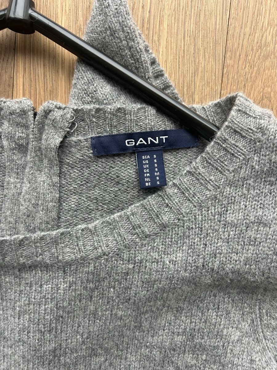 Gant Robes: GANT Strickkleid Grau, Grösse S – D'occasion à Wohlen b. Bern par Beppe99 2