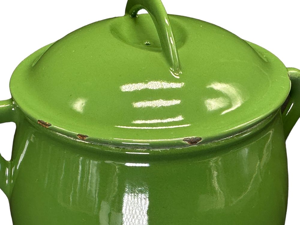 Petite Cocotte En Fonte émaillée - Faitout Compatible Gaz - Occasion