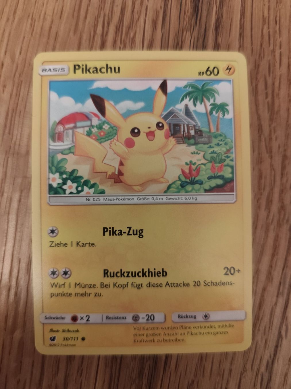 Pokémon Sammelbilder & Trading cards: Pokemon Pikachu Crimson Invasion non holo – Neu (gemäss Beschreibung) aus Winterthur von SMOKY062