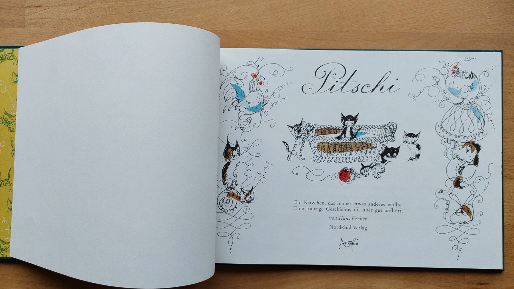 Libri: Pitschi - Hans Fischer (1993) – Usato da Obfelden venduto da Foto_Bild_Kunst_Buch 1