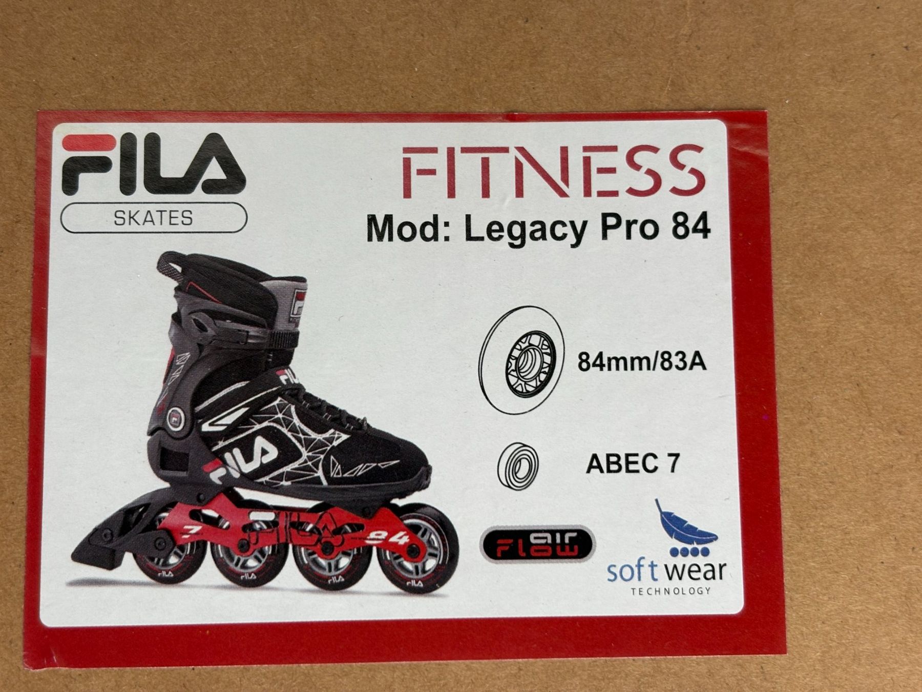Fila Pattini in linea & Pattini a rotelle: Fila Inline-Skates 43.5 – Usato da Fischbach-Göslikon venduto da ElMundo01 1