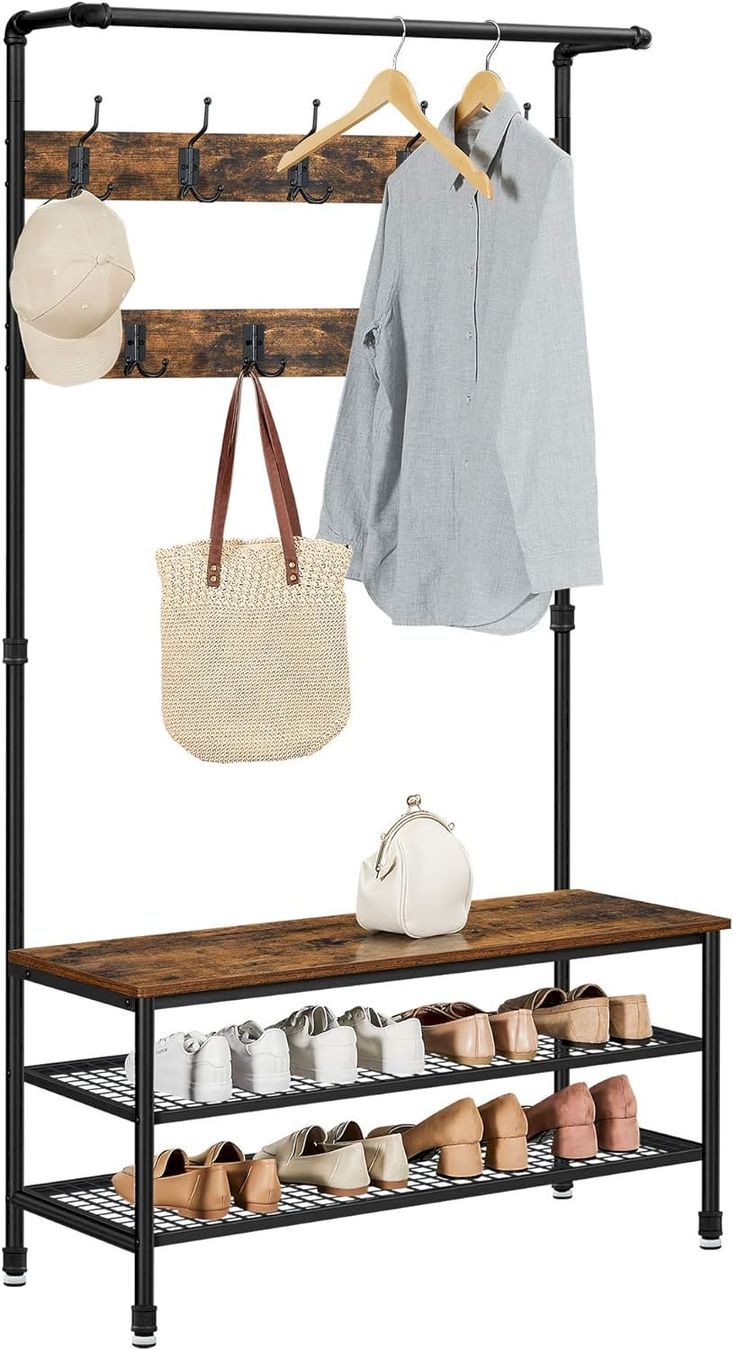 Guardaroba: VASAGLE Garderobenständer 100x41,5x182cm – Nuovo e nell'imballaggio originale da Bottighofen venduto da zaap 6