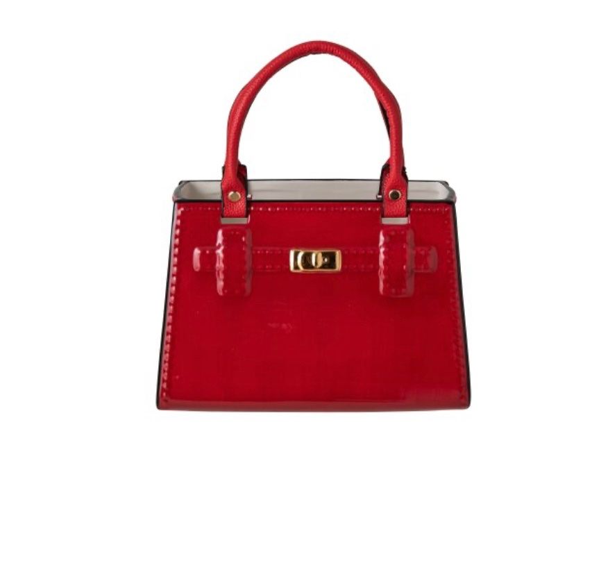 Vasi & Recipienti: VASE- Rote Lack  Handtasche im "Hermes Stil"... – Nuovo e nell'imballaggio originale da Ruswil venduto da Miami-2026 1