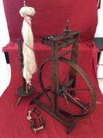 Antikes Spinnrad 1855