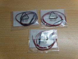 3St. LED 3mm rot mit Kabel 50cm 12VDC