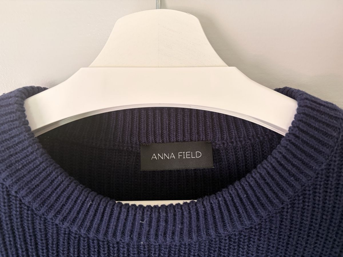 Maglioni & Felpe: Strickpullover aus Baumwolle in Navyblau, Gr. S – Usato da Zürich venduto da 28881084 5