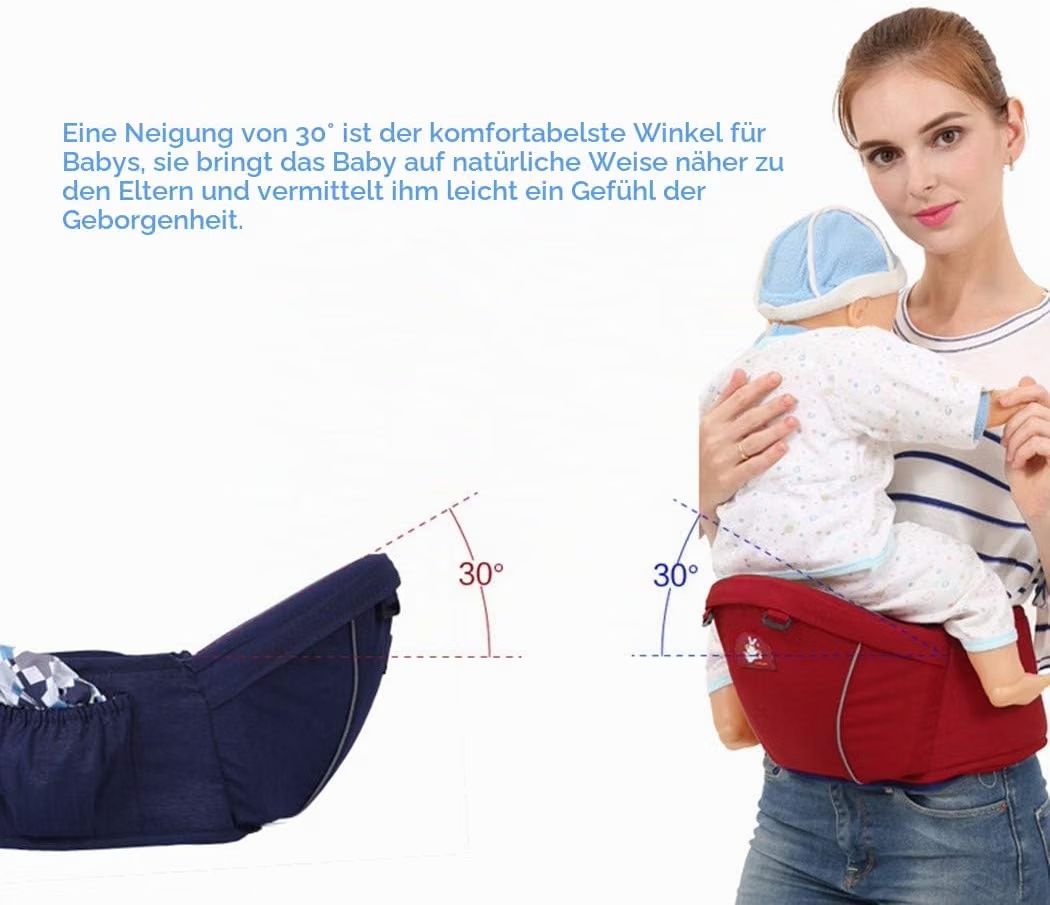 Marsupi portabebè: Siège de hanche pour bébé beige angle 30 degrés  – Usato da Fully venduto da Taaat 1
