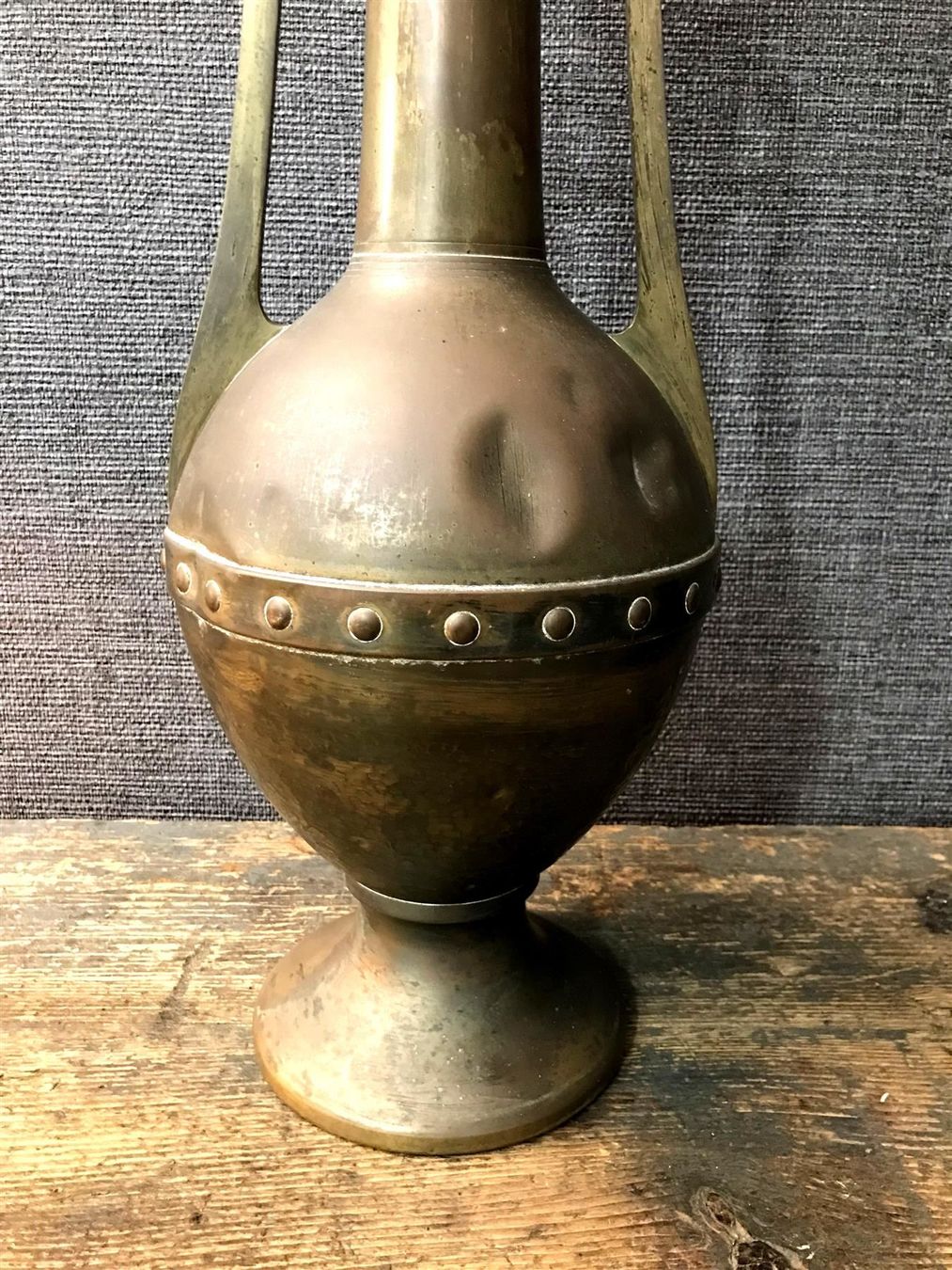 Vasi & Recipienti: Grosse Vase Art Deco Messing  60cm hoch – Usato da Laufenburg venduto da industrial-silence 1