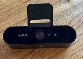Webcam Logitech BRIO 4K Ultra HD mit Schwanenhalshalterung