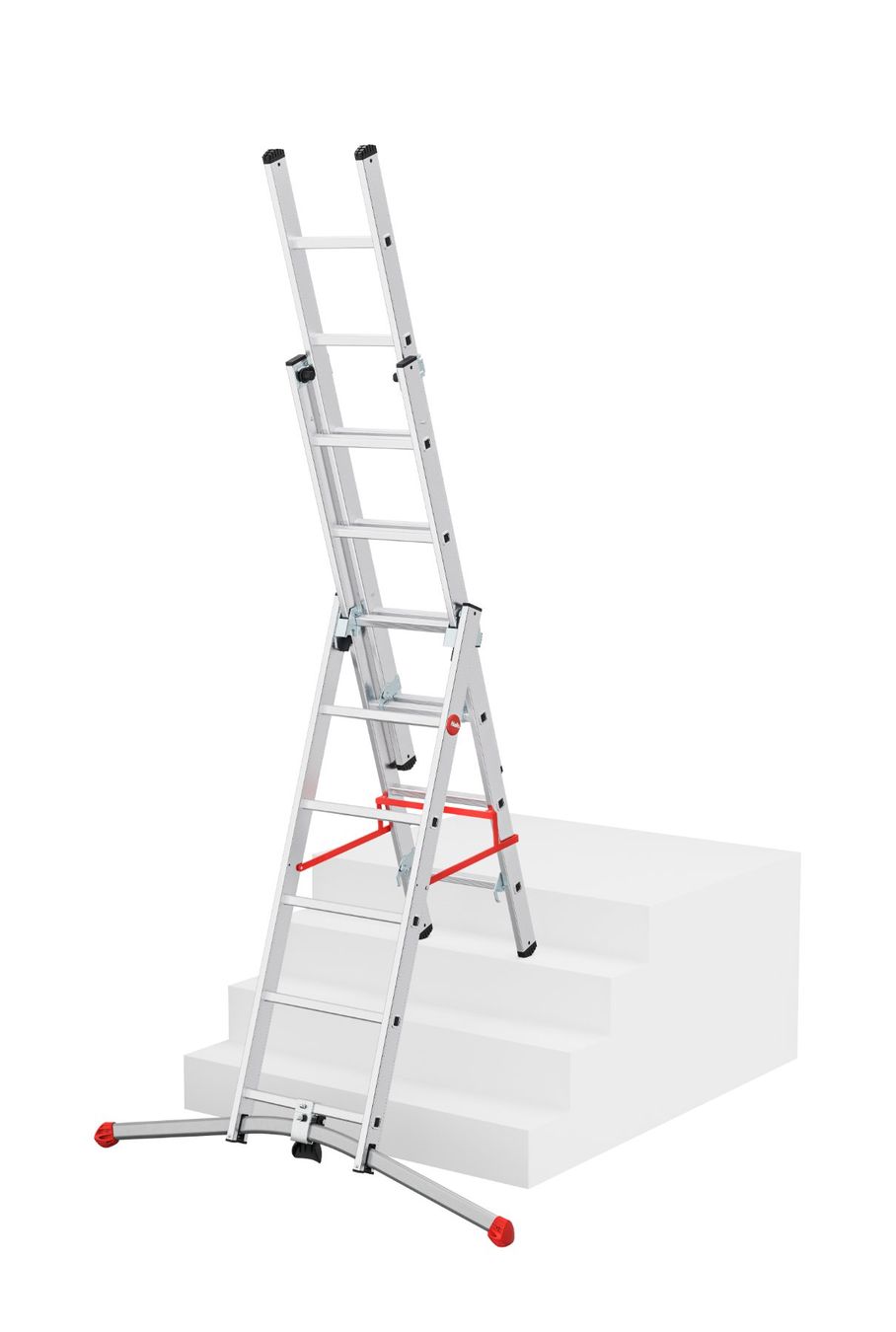 Hailo Scale: Hailo S100 ProfiLOT 2x6 + 1x5 Sprossen – Nuovo e nell'imballaggio originale da Erlinsbach venduto da Home-World 2