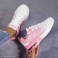 Sneaker Schuhe Weiss Rosa Nr. 2