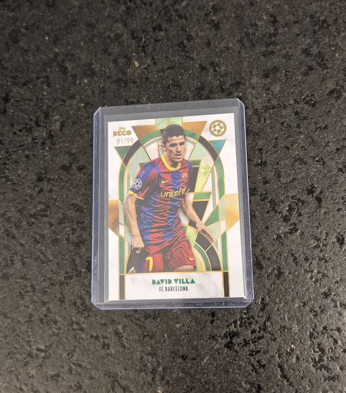 Topps Carte collezionabili: David Villa /99 - Barcelona - Topps – Nuovo (secondo la descrizione) da Burg AG venduto da Danoe