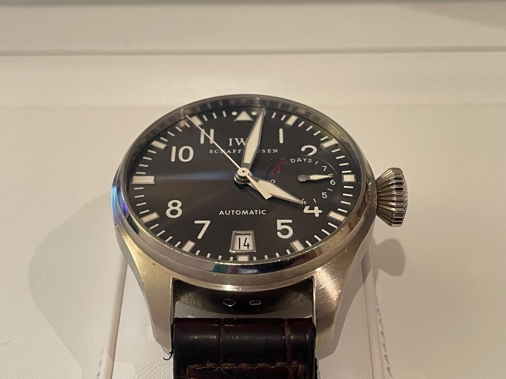 IWC Big Pilot Tage Weissgold 46mm (Gebraucht) in Aarau für CHF