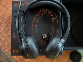 Eksa H16 Computer On Ear Headset Bluetooth® Schwarz