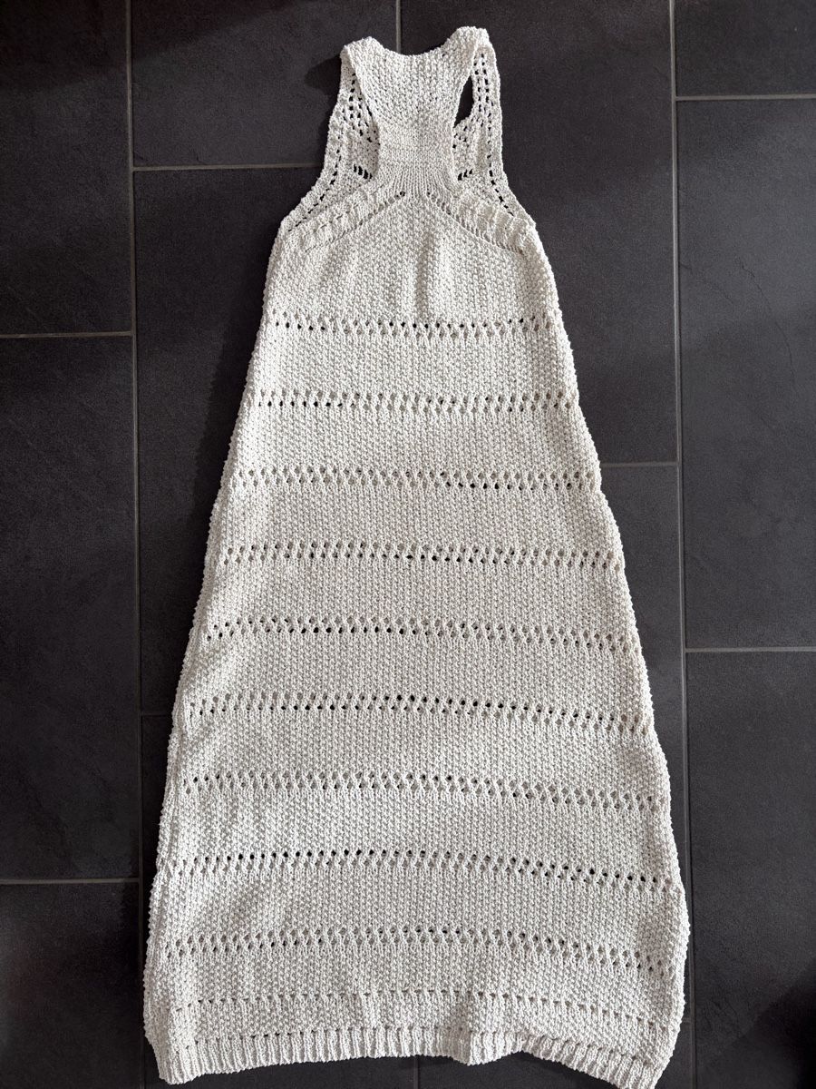 Mango Vestiti: Mango MNG Strickkleid / Häkelkleid Creme Gr. M / Boho – Nuovo (secondo la descrizione) da Schaffhausen venduto da Januanar 2