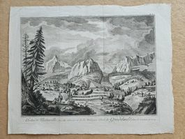 Grindelwald Radierung 18.Jh.