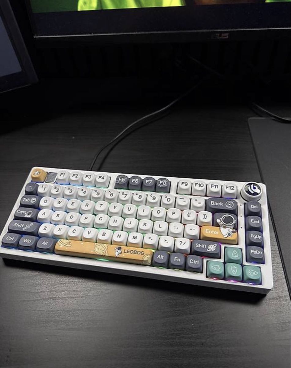 Tastiere: Gaming Tastatur leobog hi75 – Usato da Oberrohrdorf venduto da tech.inventory 4