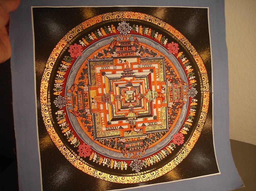 Poster & Bilder: THANKA / MANDALA  TIBET / NEPAL  1990 – Gebraucht aus Niederweningen von tsnuk333