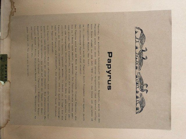 Foto & Immagini: Papyrus Bild – Usato da Hinwil venduto da 123blaecki 1