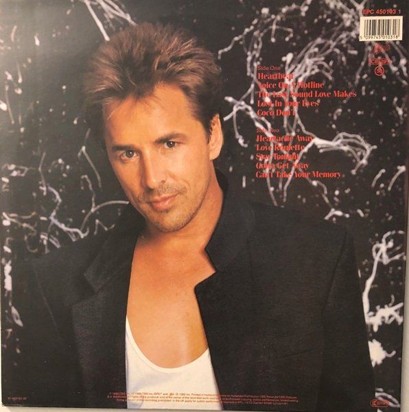 Dischi in vinile: Don Johnson - Heartbeat (LP) – Usato da Grüningen venduto da azulvinyl 1