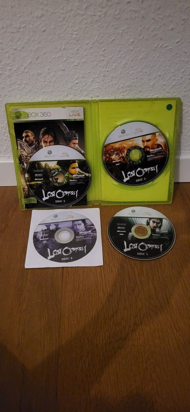 Microsoft Giochi: Xbox 360 - Lost Odyssey 4 Discs – Usato da Münsingen venduto da Heroism2010 2