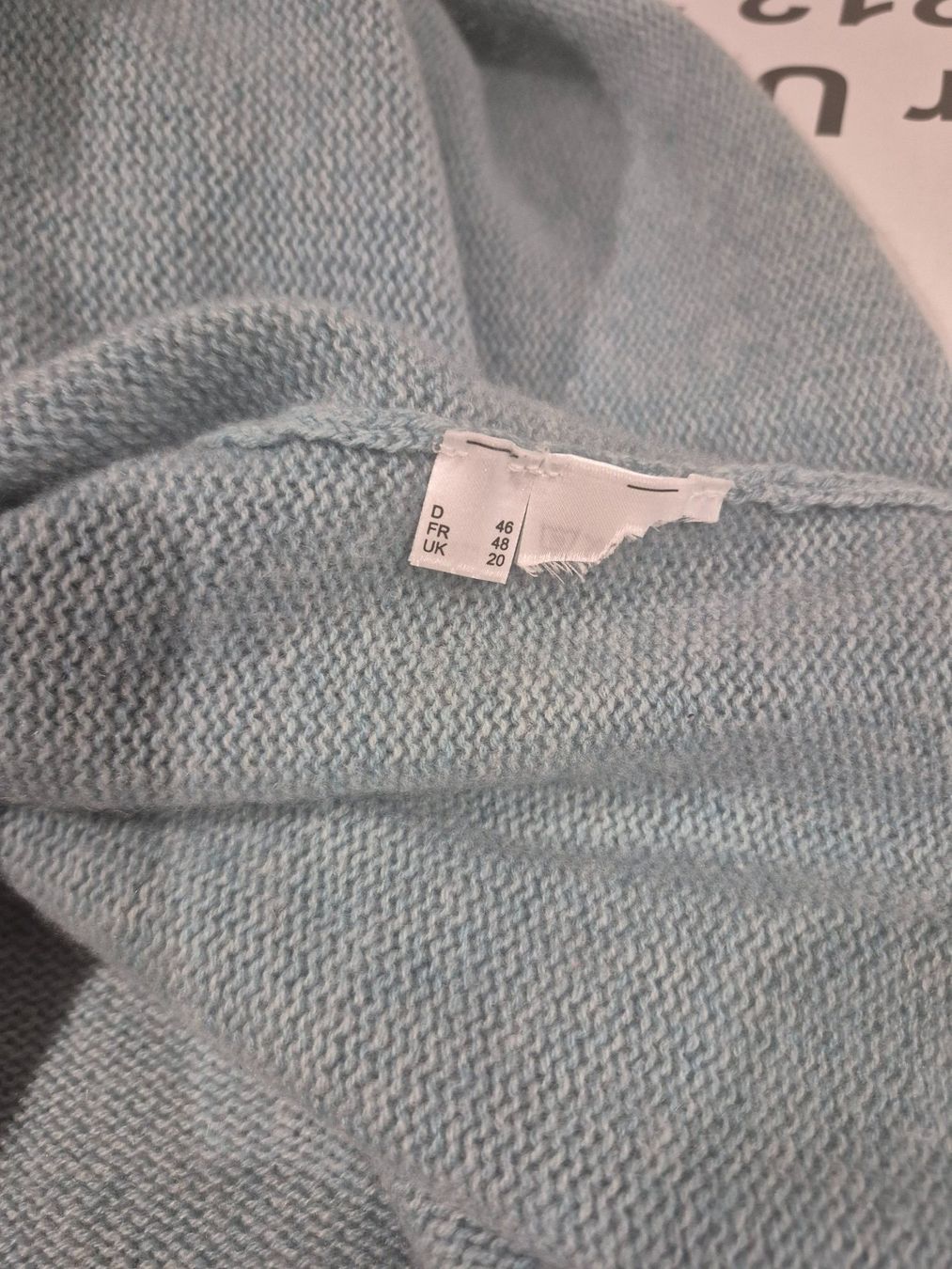 Peter Hahn Maglioni & Felpe: Damen Pullover hellblau Rundhals Kaschmire Peter Hahn – Usato da Zürich venduto da Roberto040 5