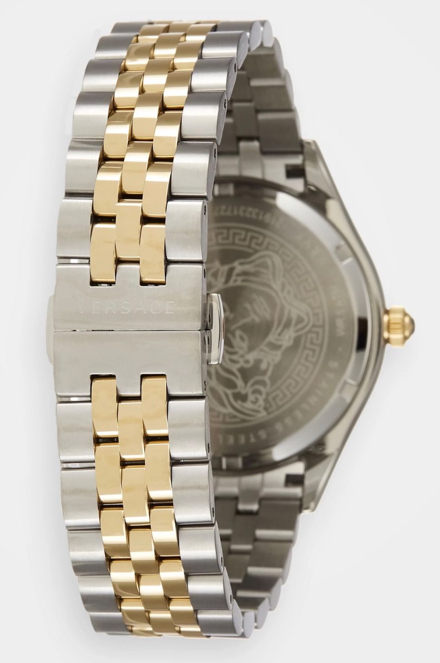 Versace Orologi: VERSACE HELLENIUM-VK - Herren UHR - GREEN/SILVER-COLOURED – Nuovo e nell'imballaggio originale da Oberaach venduto da Dandy2021 1