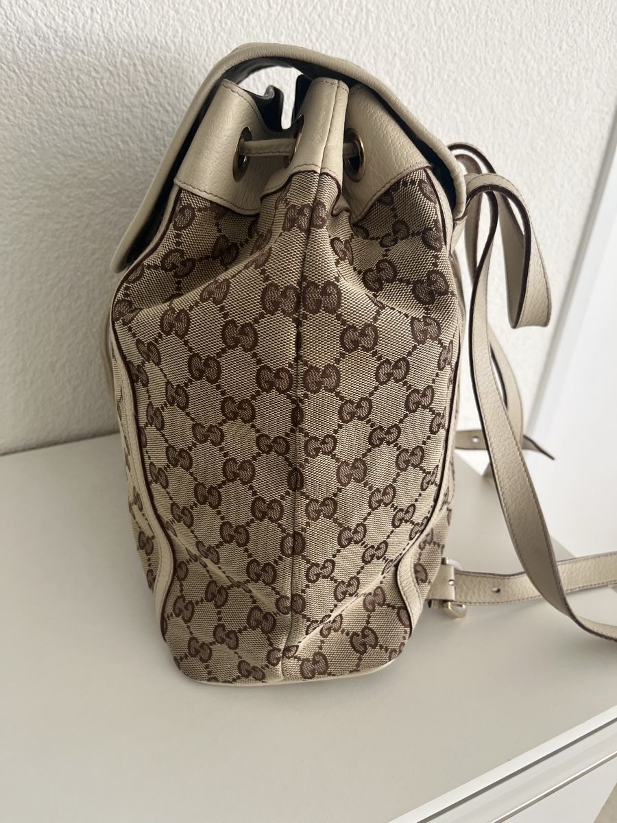 Gucci Zaini: GUCCI Abbey Rucksack GG beige NP: 1000-. – Usato da Immensee venduto da Panchi4 3