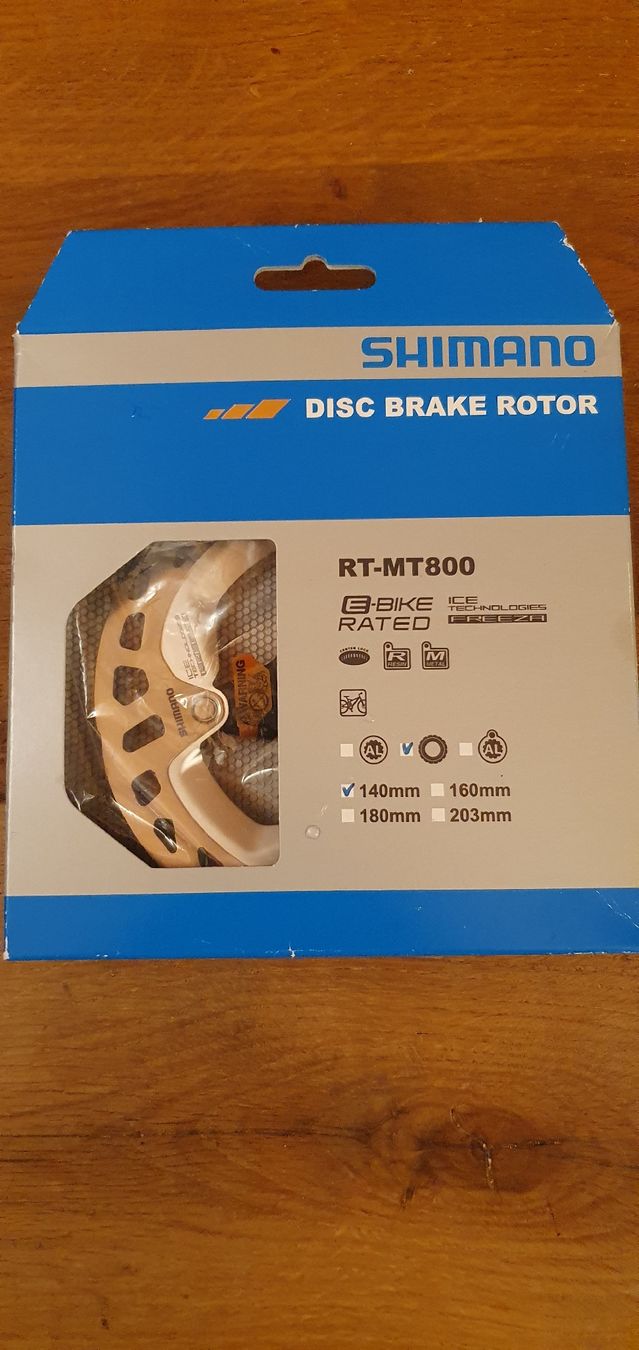 Ersatzteile: Shimano RT-MT800 Brake Disc – Neu und originalverpackt aus Tavannes von ff-bluewin.ch 2