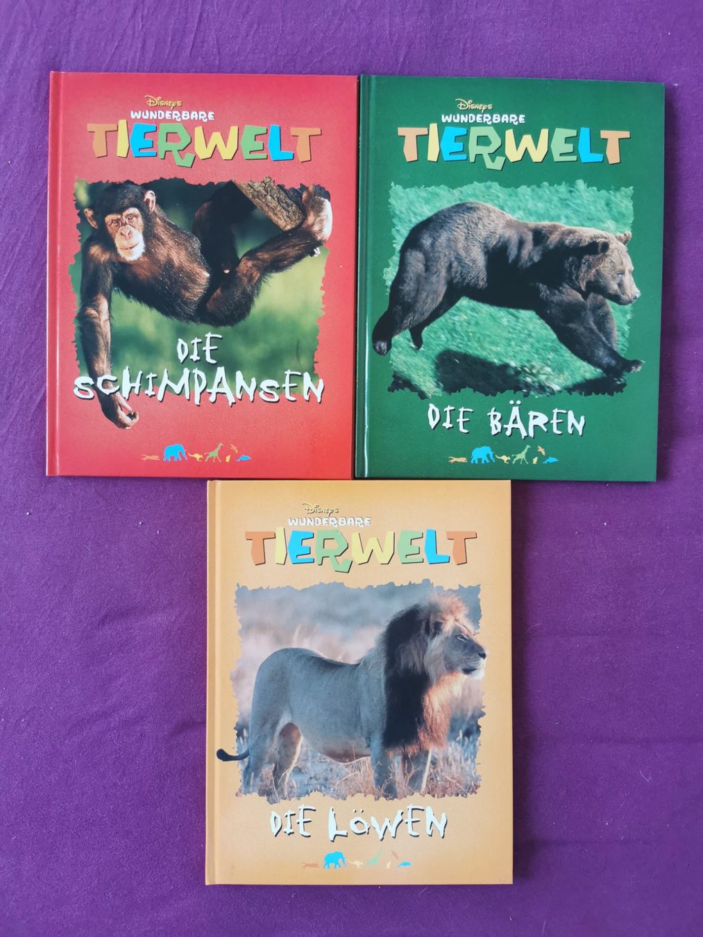 Bücher: Disneys wunderbare Tierwelt: Löwen, Schimpansen, Bären – Gebraucht aus Gockhausen von Porcini56