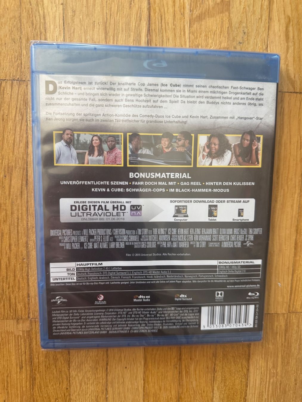 Tutti i DVDs: RIDE ALONG 2. (BLU-RAY/OVP) – Nuovo e nell'imballaggio originale da Basel venduto da san_2qlq 1