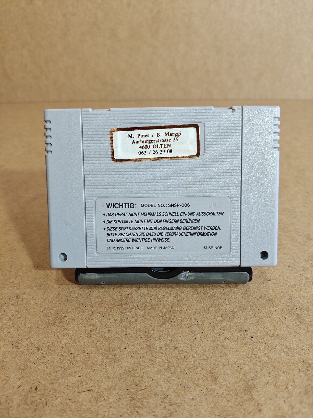 Nintendo Giochi: Super Mario World SNES Spiel mit Anleitung – Usato da Luzern venduto da MWi_9xw5 1