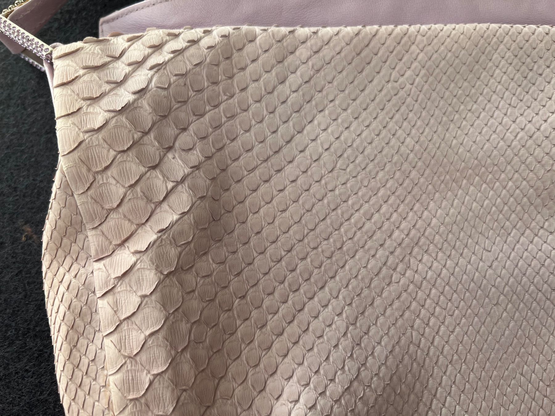 Swarovski Borse da donna: Daniel Swarovski Abendtasche rosa Schlangenleder – Nuovo (secondo la descrizione) da Saanen venduto da SoniaMichaela 7