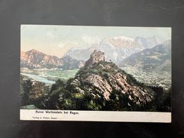 AK  1907 Ragaz Wartenstein   (G3206)