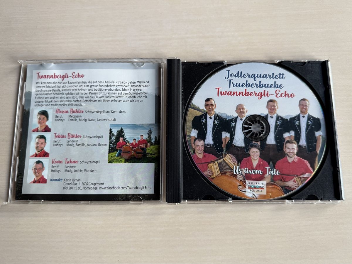 CD: Jodlerquartett Trueberbuebe Twannberqli-Echo CD – Usato da Oberried Brienz venduto da Chyara 2