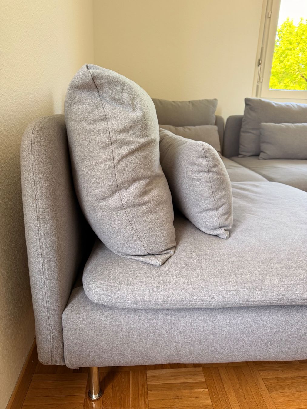 Ikea Divani: IKEA Söderhamn Ecksofa 3-sitzig hellgrau - guter Zustand – Usato da Zürich venduto da cherryberry71 3