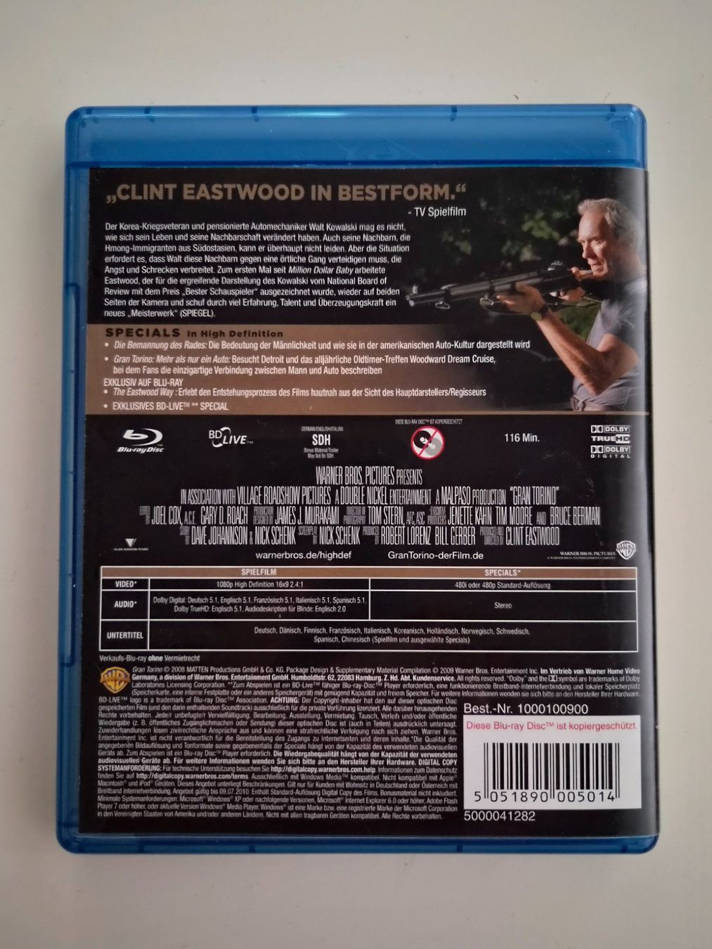 Alle DVDs: BR | Gran Torino | 2008 – Gebraucht aus Dietikon von Jacky1983 1