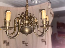 Antiker 6 armige Deckenlampe