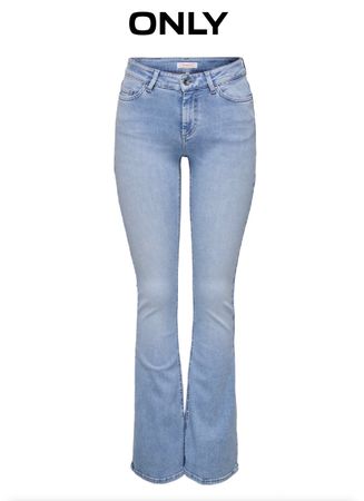 NEU Jeans ONLY tall Gr. M Wide Leg y2k hellblau sehr lang