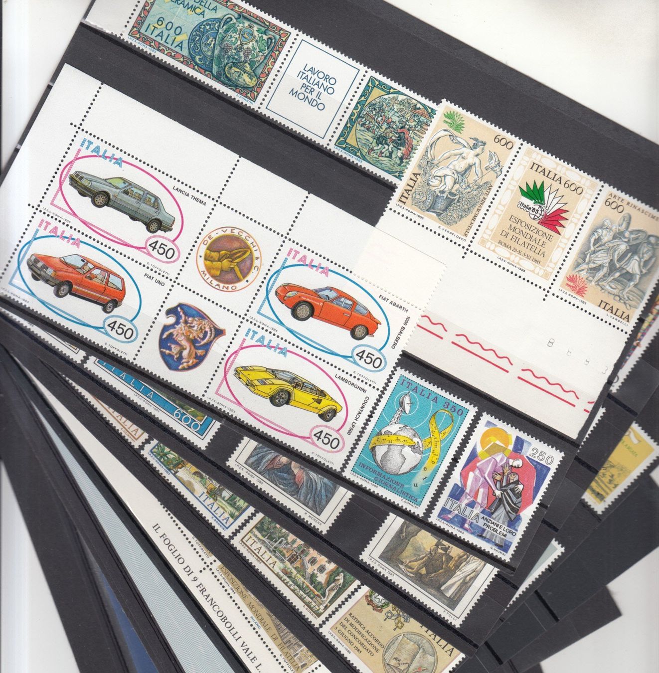 Tutti i francobolli: Italien 1985 postfrisch – Usato da Bürglen TG venduto da StampGraf
